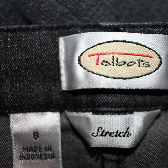 Talbots High Waist Relaxed Jeans - Carnegie Wash Size 8 - Picture 9 of 9